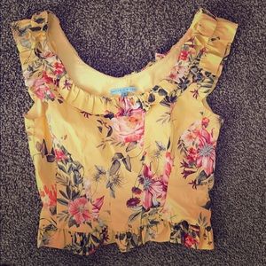 antonio melani crop top size 10